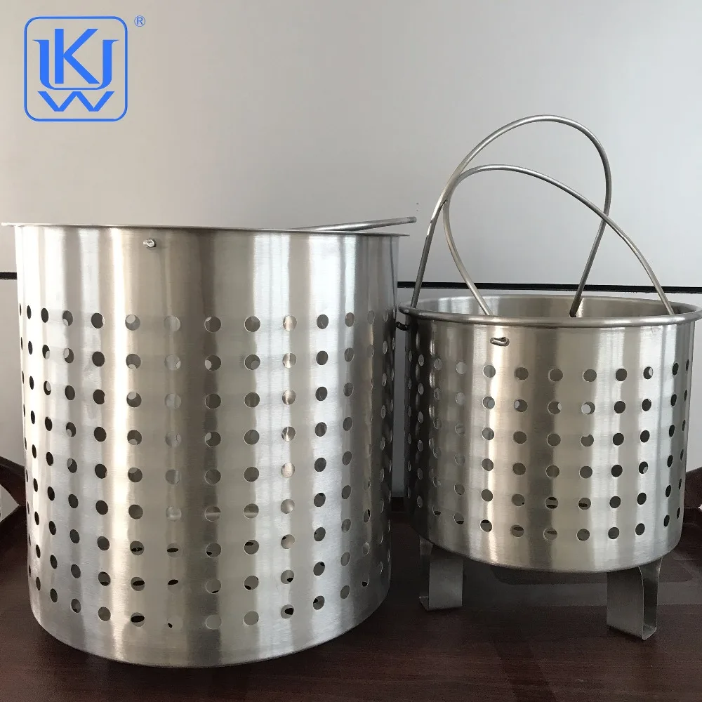 32QT Stainless Steel Commerical Food Catering Christmas Turkey Cooking Large Stock Pot