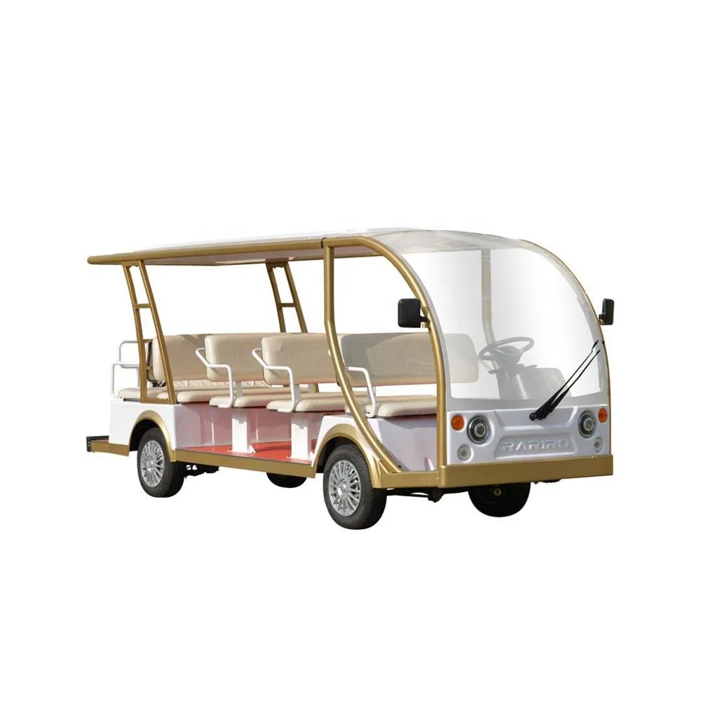 14 пассажиров экологически чистые автомобили Электрический туристический автобус для кампуса