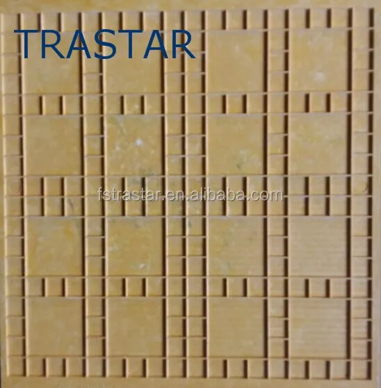 10*10mm Glass Ceramic Mosaic form for easy mosaic mounting