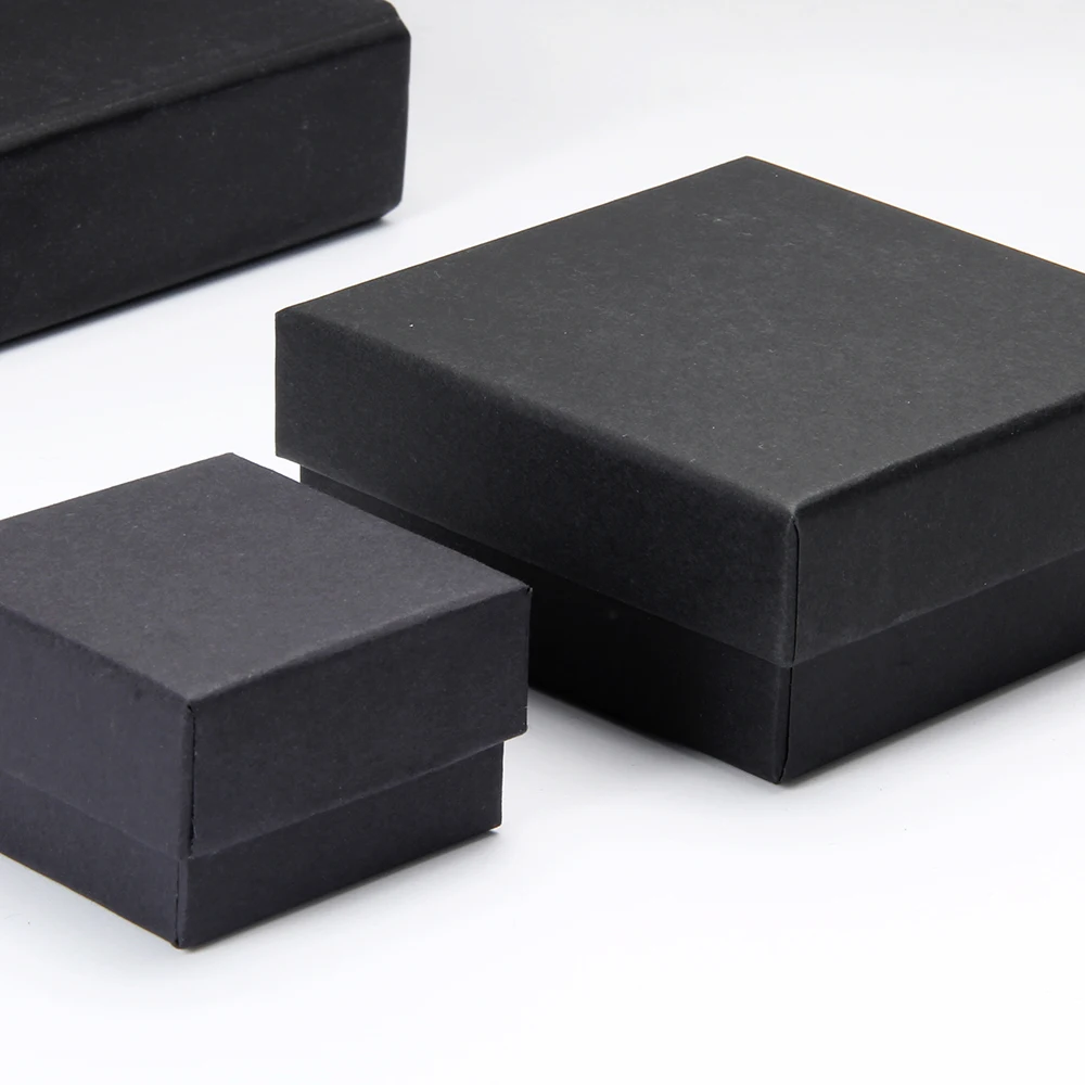 Custom logo unique small gift jewelry boxes necklace ring earring box , cardboard custom logo printed jewelry box