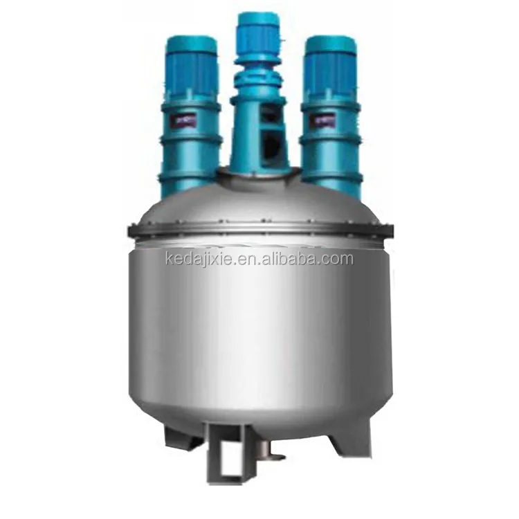 China Bach chemical reactor price with heating or cooling