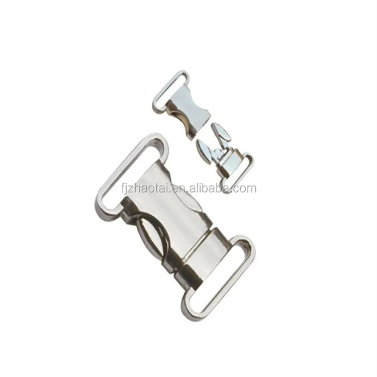 quick side metal alloy release buckle in bag parts accessories wholesale  10mm/15mm/25mm/32mm/38mm automatic blet quick release