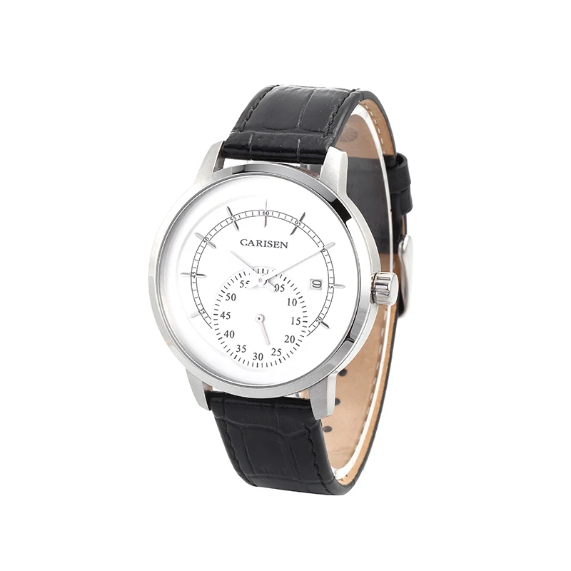 Carisen Japan Quartz Movement Watch 316 Stainless Steel Men Quartz Watch
