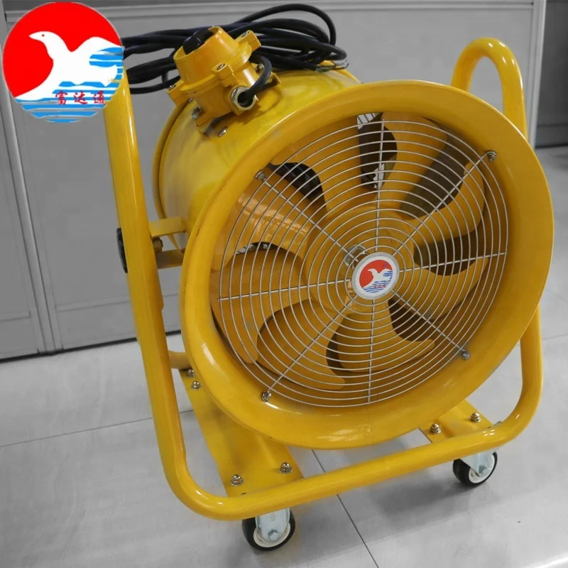 Yellow explosive proof ventilation