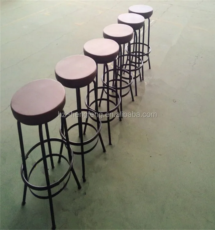 retro design cheap metal vintage bar stool
