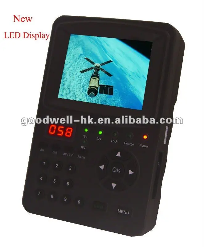 
Multifunctional LCD Monitor 3.5 inch digital Satellite Signal Finder 