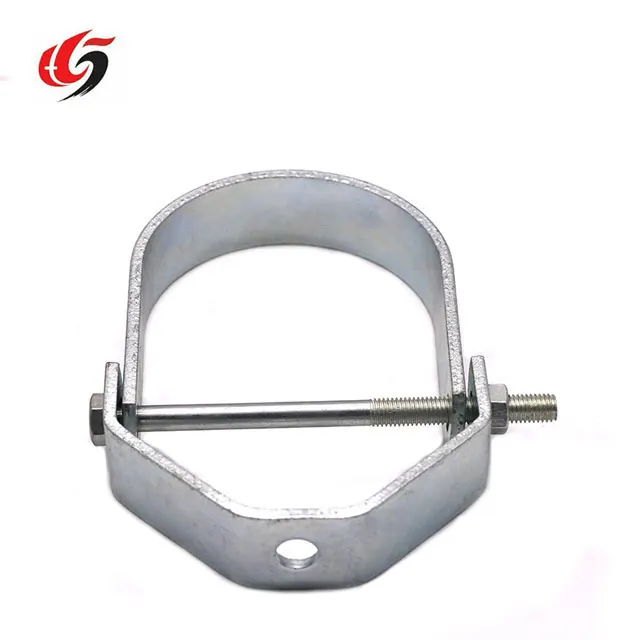 
China factory supply Steel Adjustable Rubber lined Clevis Hanger Pipe Clamps 
