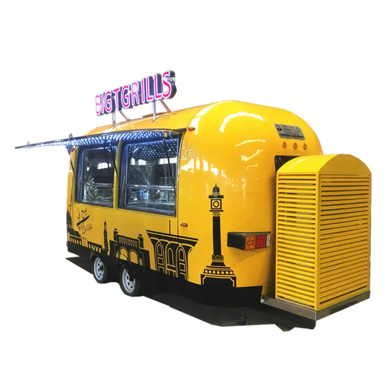 mobile coffee cart food trailer food truck