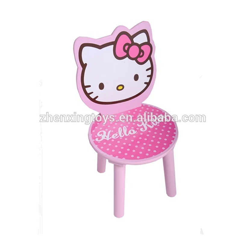 
Hello kitty kids wooden table and chair set 