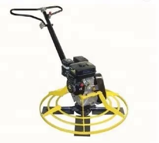 walk behind gasoline electric power helicopter edging finishing float machine