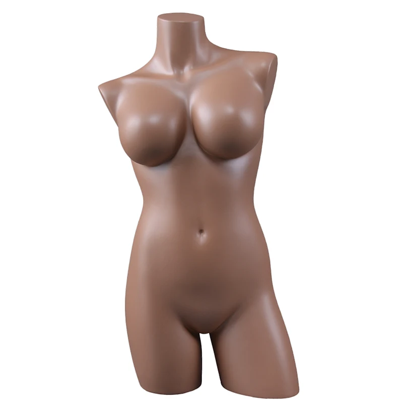 very sexy female brown skin fancy big chest/bust woman mannequin secret display
