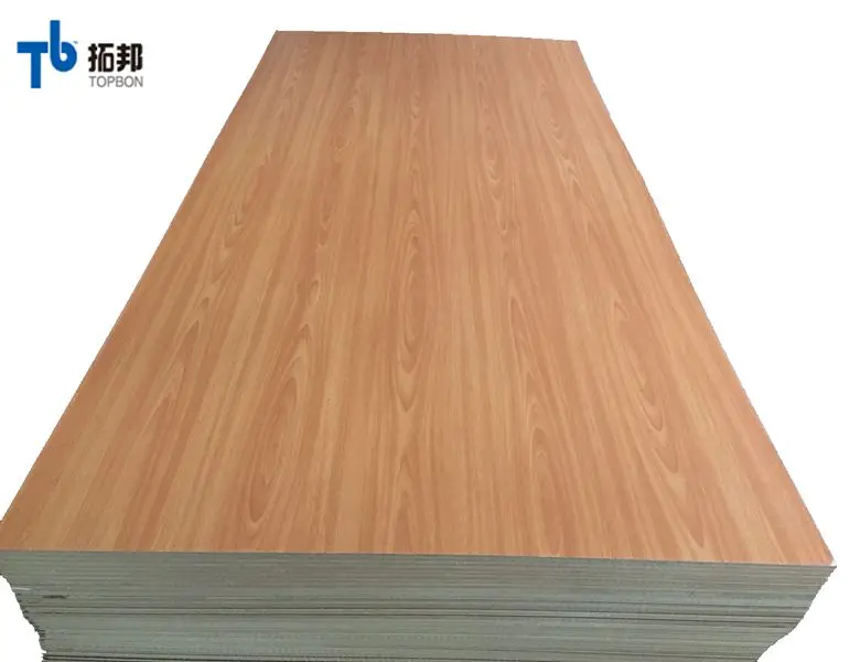 Competitive price of 18mm white oak melamine mdf