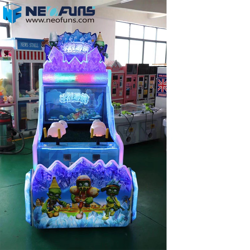 High Quality Fun Video Game 2 Players  Water Jet Game Machine  2 Guns Water Shooting Machine for Sale