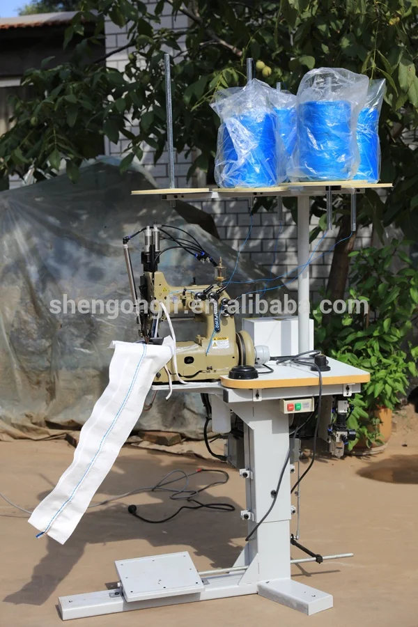 SHENPENG 80700CD4H double needle four thread jumbo bag sewing machine