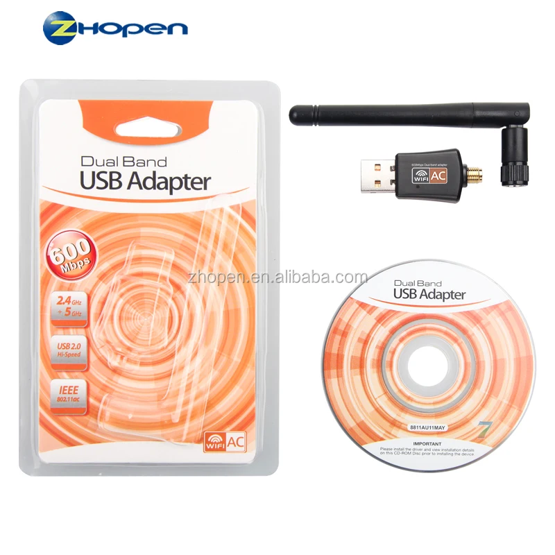 Беспроводной usb-драйвер 600 м rtl8811cu для настольных