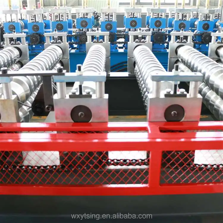 YTSING-YD-0325 Authentication Glazed Corrugated Sheet Roll Forming Machine