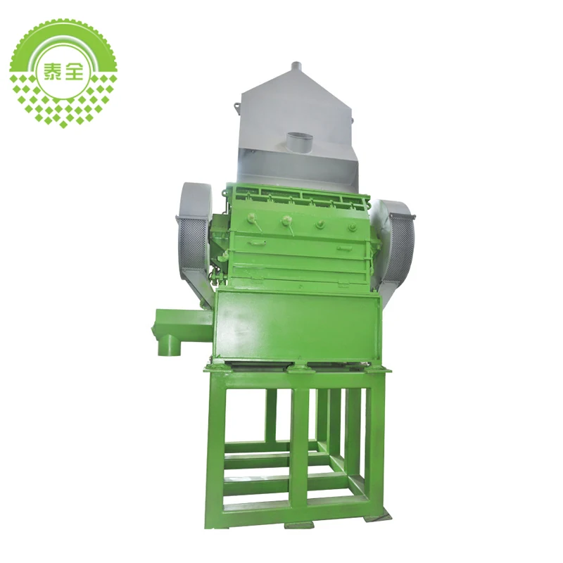 Double shaft shredder Crumb Rubber Line Made Pyrolysis Scrap Plastic and Tyre Derive Fuel for Oil Boiler tires shredders