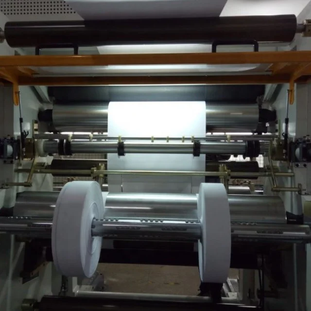 High Efficient Full Automatic Jumbo Roll White Paper Slitting Rewinding Machine