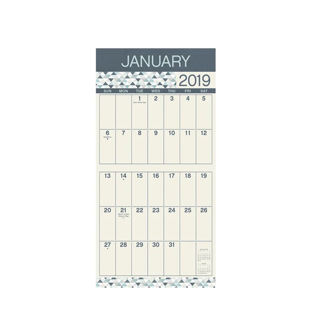 2020 Company Logo Printed Wall Calendar Paper Calendarier