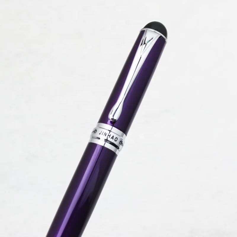  Je-56 Фондовая ручка на продажу jinhao x750 хорошего качества каллиграфического письма фиолетовый металлическая