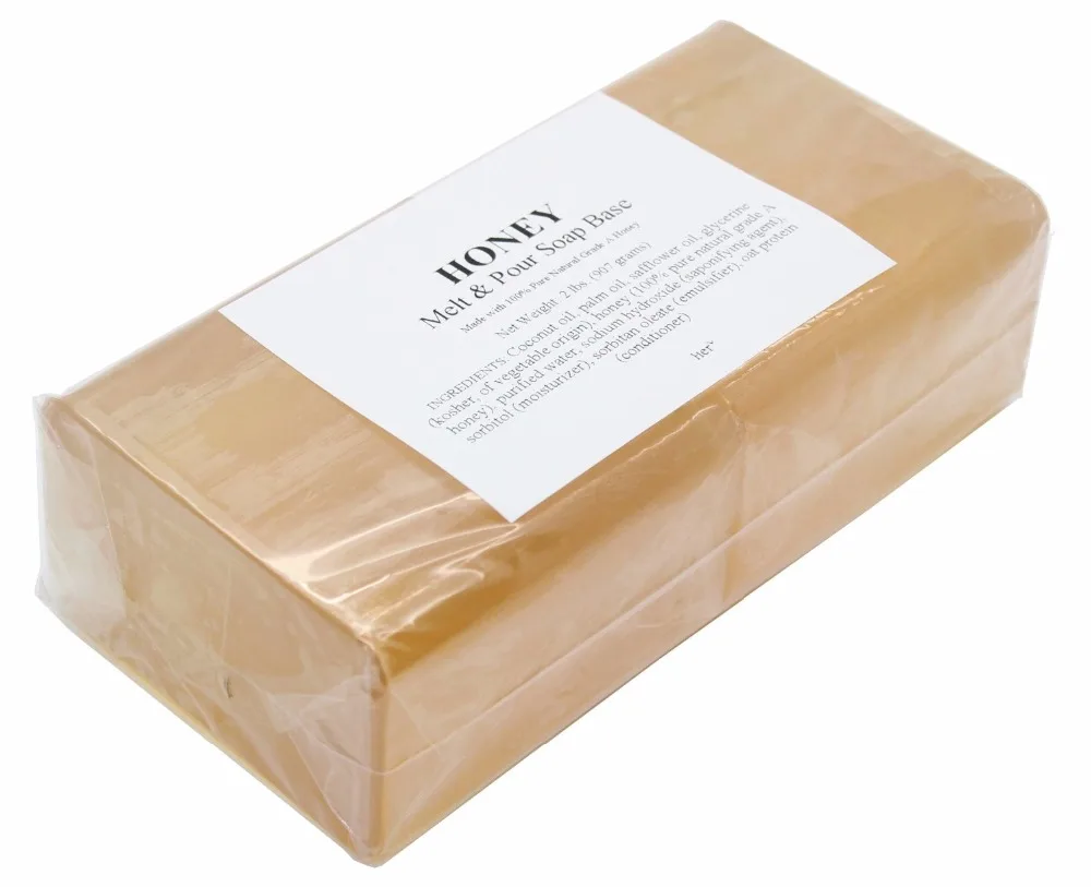 2017 Hot Sell !Honey - 2 Lbs Melt and Pour Soap Base for OEM SERVICE
