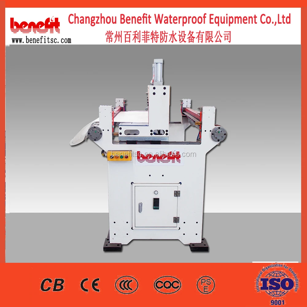 Full set adhesive asphalt waterproofing membrane production line