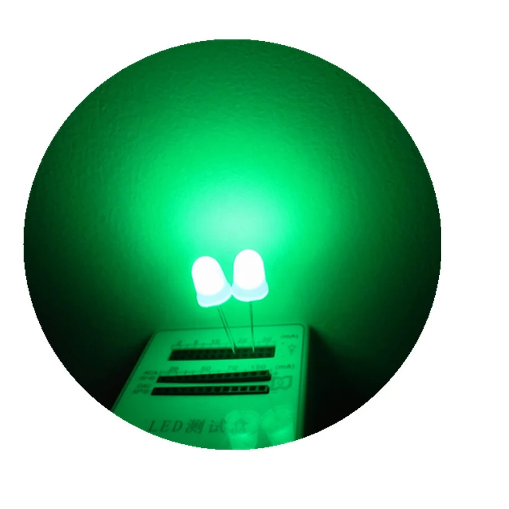 60 degree 5mm Round Green led diode for message board display