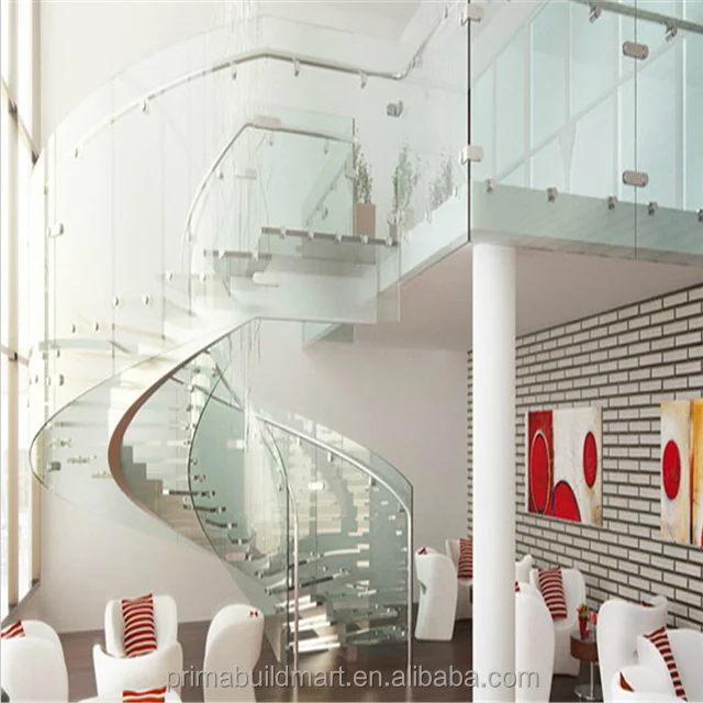 
Prefabricated marble tread curved staircase iron railing stair used metal stairs 