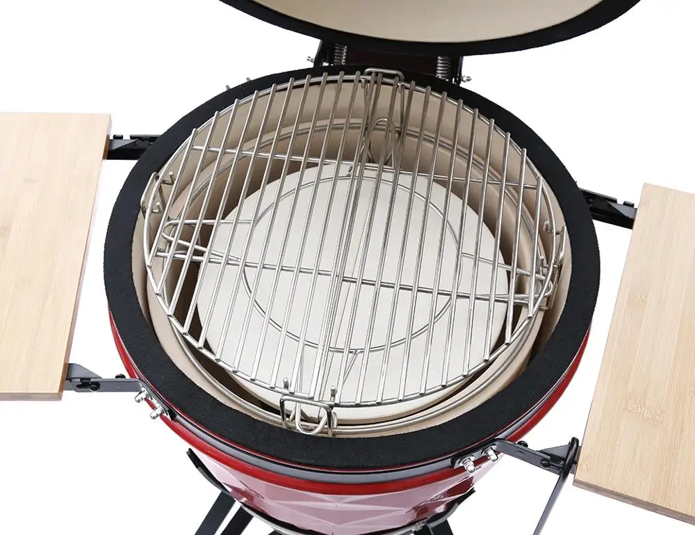 New Outdoor diamond Kamado Creamic Barbecue Grill
