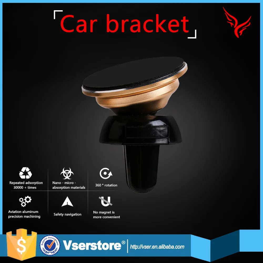 New design non magnetic nano micro suction support car air vent car mobile phone holder