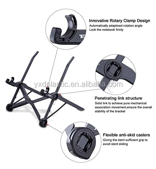Ergonomic laptop desk, laptop stand for office desk,laptop accessories