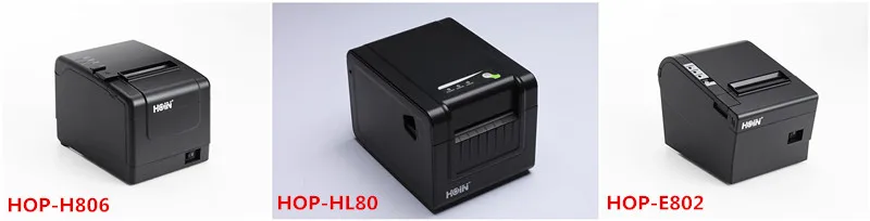 USB+LAN New model design cheap printer High Speed 160mm/s 80mm Direct Thermal POS Printer with Auto cutter