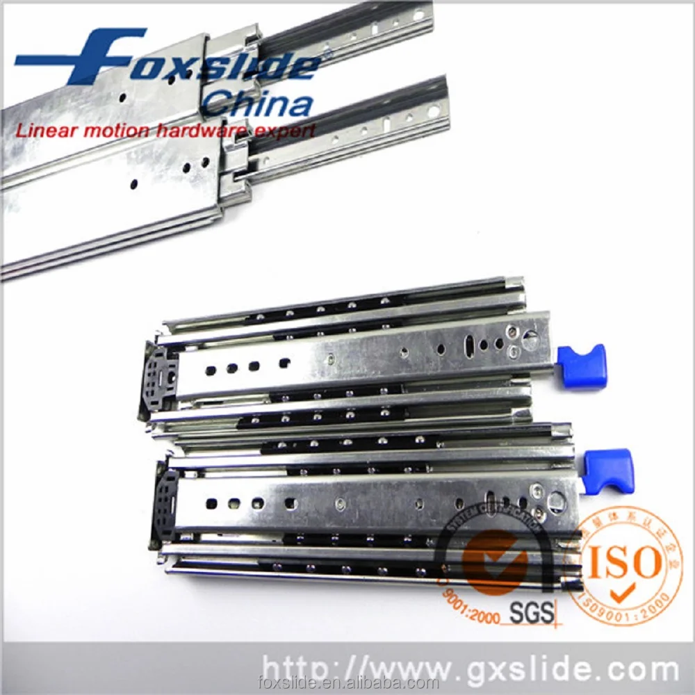 Heavy duty locking us general truck bed telescopic slide