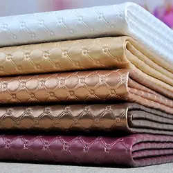 Fashion Fancy shining metallic pu Synthetic leather Stiff Fancy Leather Upholstery Sofa Fabric Material For Bedside Backdrop