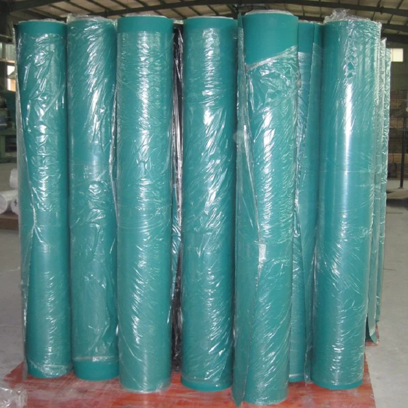 2mm 3mm 5mm Thickness esd two layer rubber matting for static control