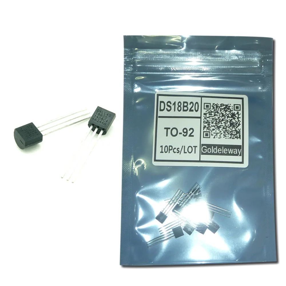 DS18B20 18B20 К-92 Водонепроницаемый Цифровой Датчик Температуры