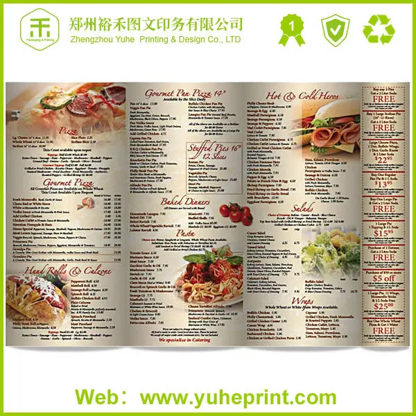 Брошюра для бара, кафе, ресторана, книга для приготовления пищи, принт, longhorn steakhouse меню