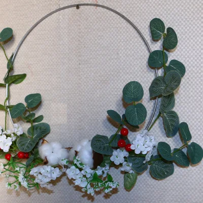 Front Door Decoration Artificial Fower Garland Wreath  for Christmas Decor Wedding Decoration Wreaths