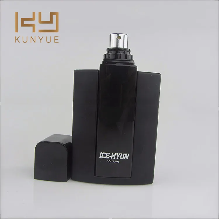 50ml Black Cologne Perfume  Bottle luxury glass for men