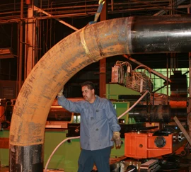 трубогиб для производства стальных отводов 57-219