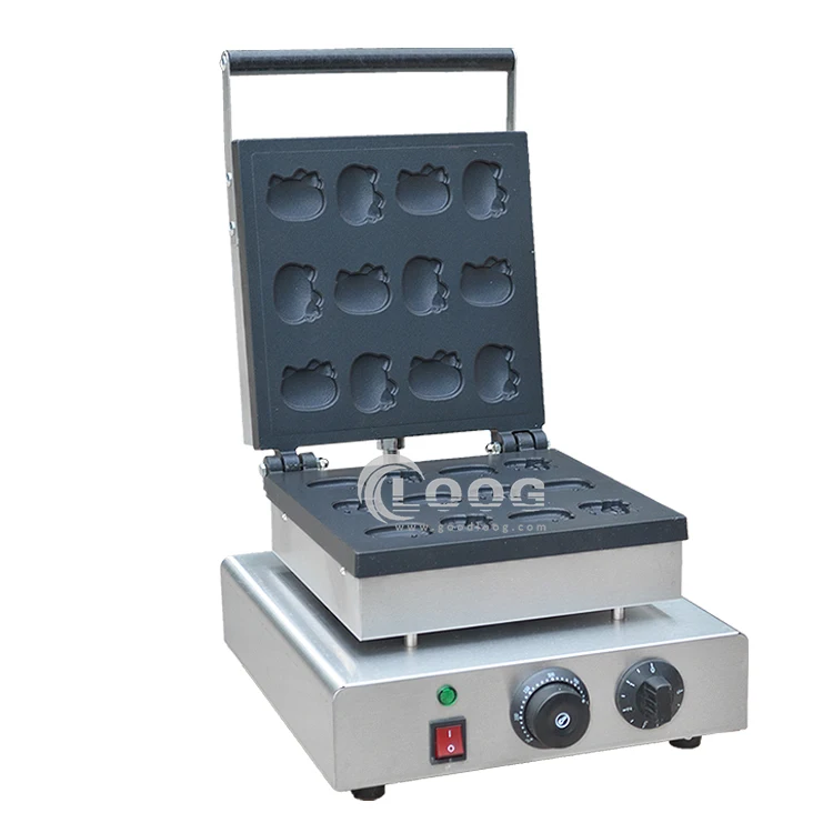 Factory Wholesale Hello Kitty Waffle Maker Electric Hello Kitty Mini Pancakes Machine