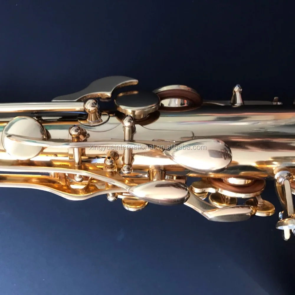 cheap price good quality gold lacquer tenor saxophone from China factory