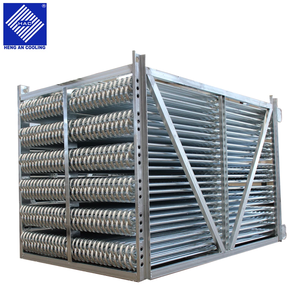 Heat Exchanger Condensing Coil For Ammonia Evaporative Condenser For Industrial Refrigeration