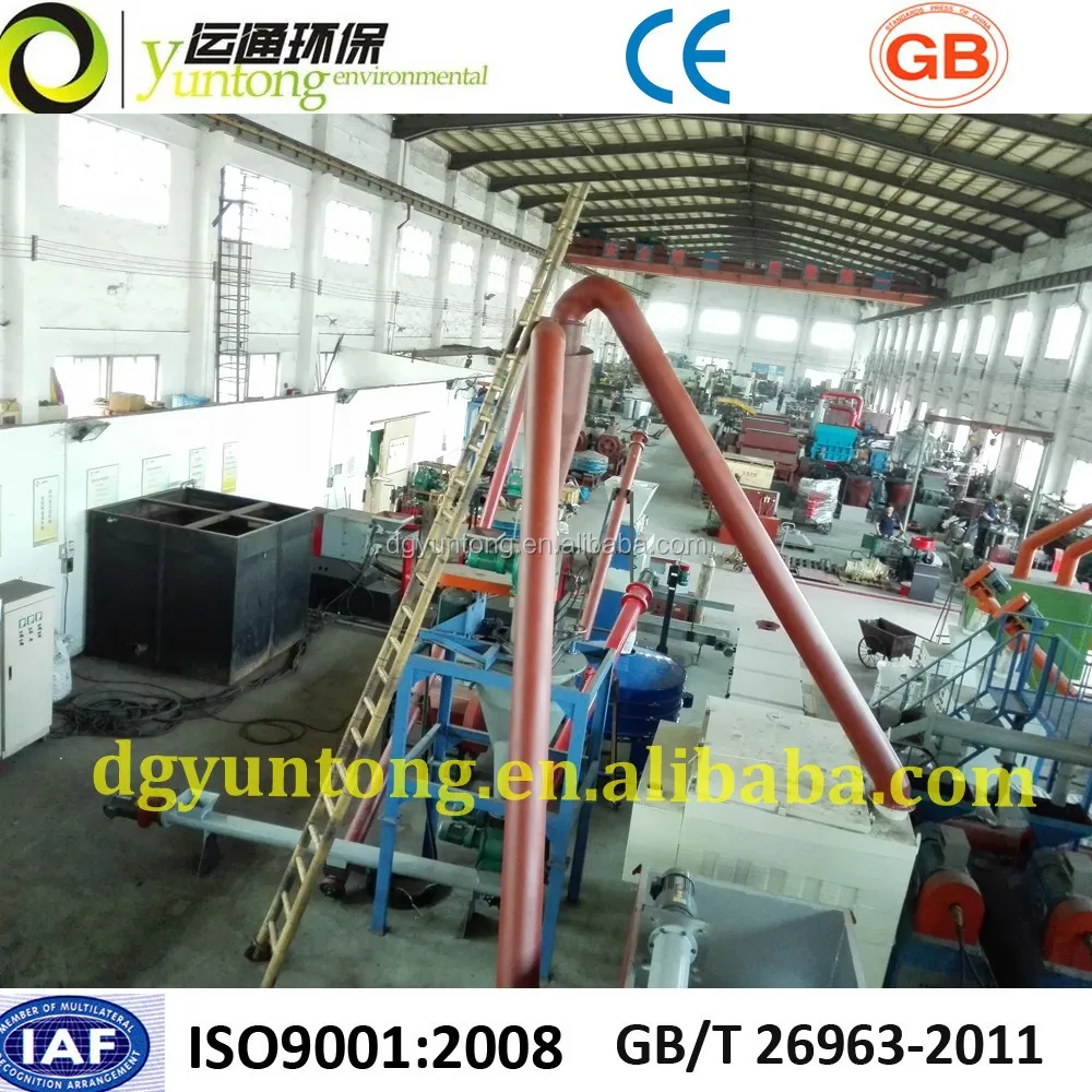 
Yuntong Fully Automated Used Car Tyre Pelletizing Production Line 