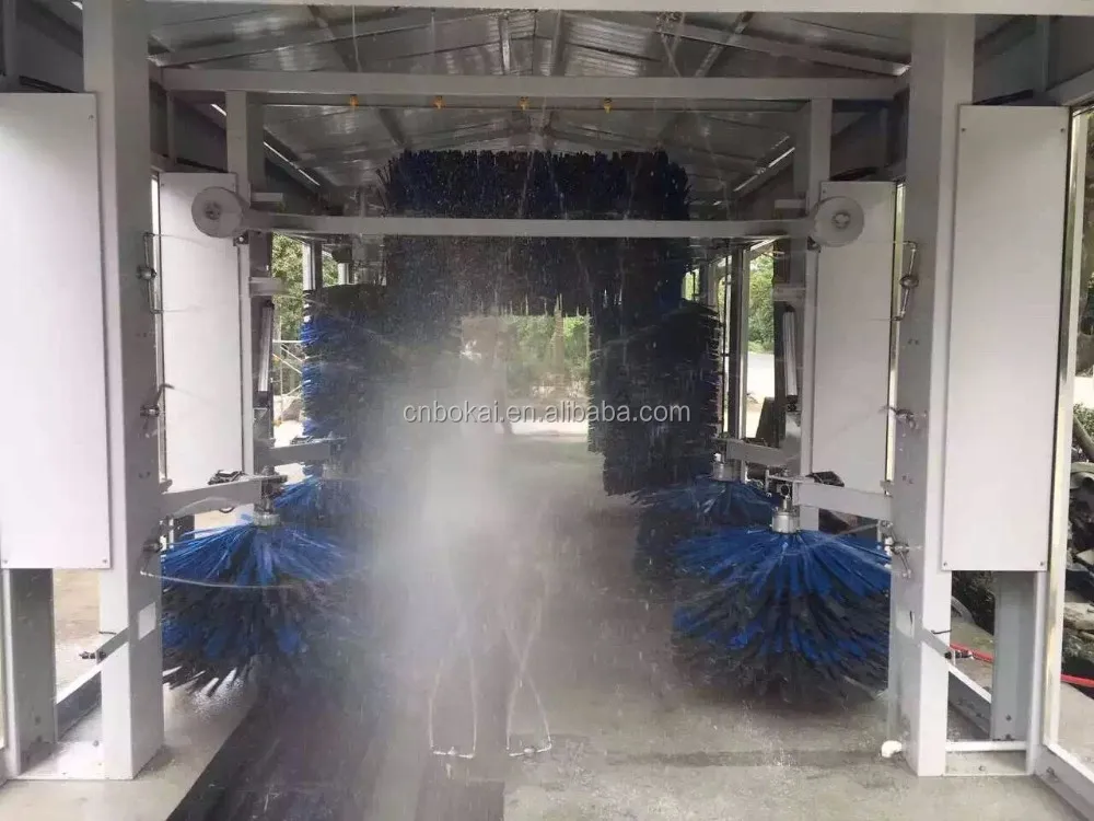 
industrial steam cleaner machinery brush car wash machine 