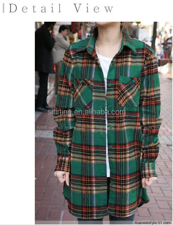 Хлопковая ткань, фланелевая ткань, проверка детской рубашки