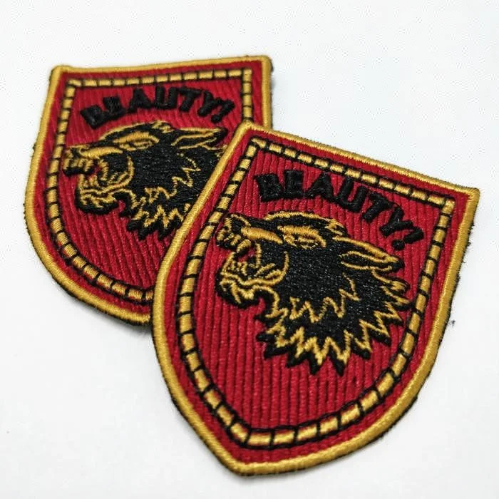 Custom Sport Patch Tiger Embroidered Patches