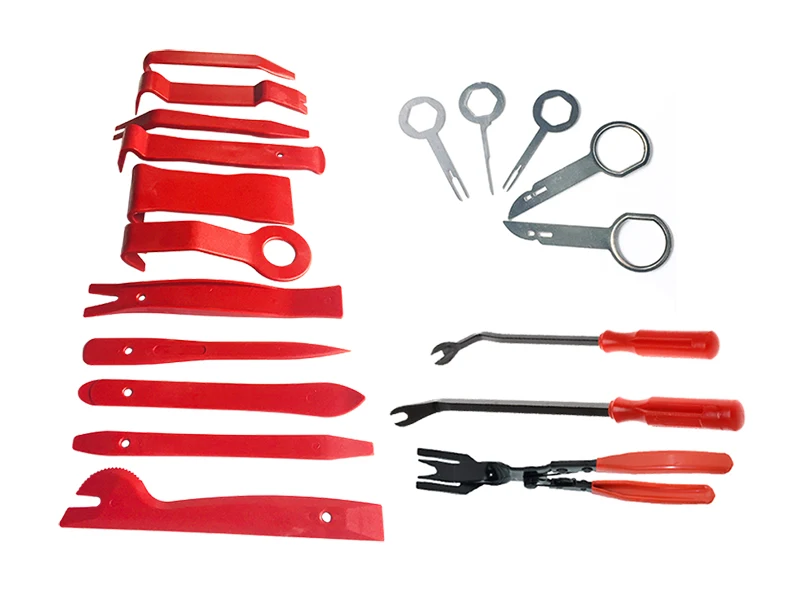 Новая упаковка на молнии 19 шт./компл. нейлон + помпон высококачественный инструмент для разборки автомобильного аудио