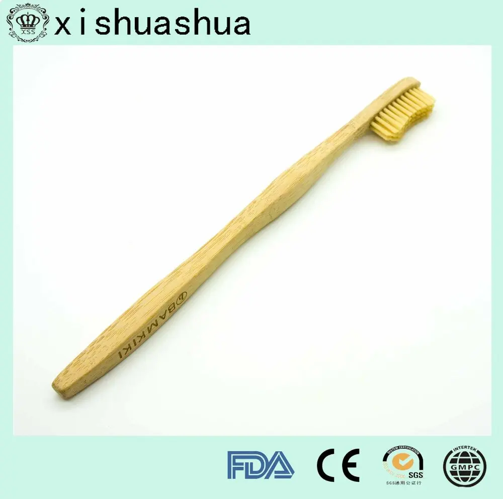 Wholesale Bamboo Charcoal Toothbrush Charcoal Adult Tooth Brush bamboo toothbrush natural