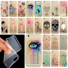 Phone Case Cover For iPhone 6 4.7″ Ultra Soft Silicon Transparent Cute Shoes Girl Flowers Animals Patterns Free Shipping Mix